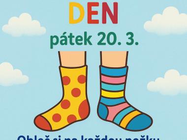 Ponožkový den - světový den Downova syndromu